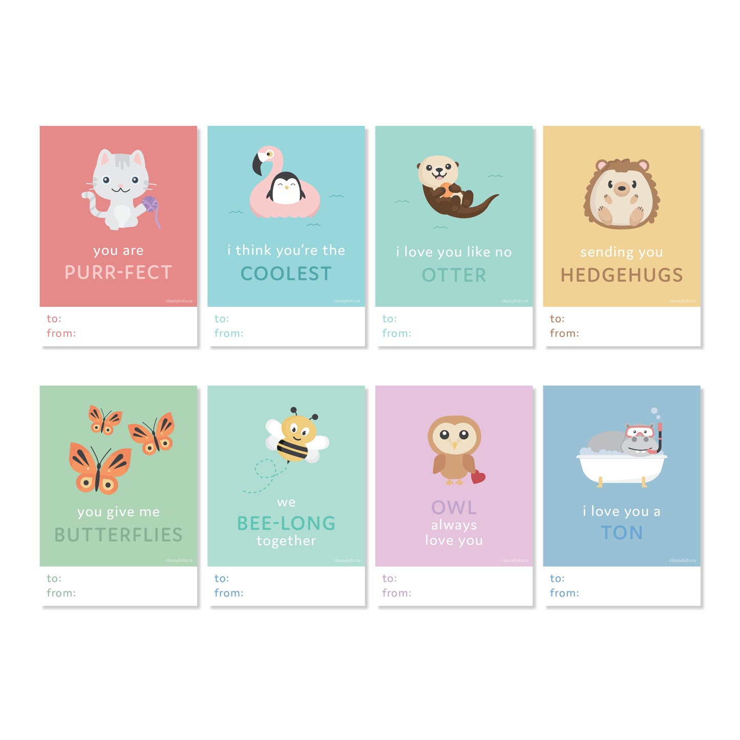 Love Notes - Animal Collection