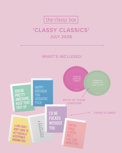 The Classy Box - Classy Classics