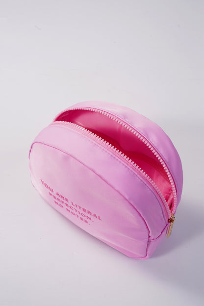 Literal Perfection Cosmetic Bag