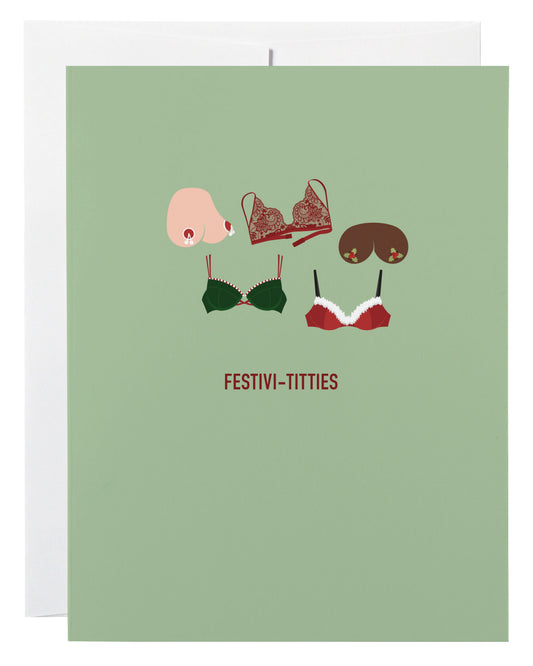 Festivi-titties Card