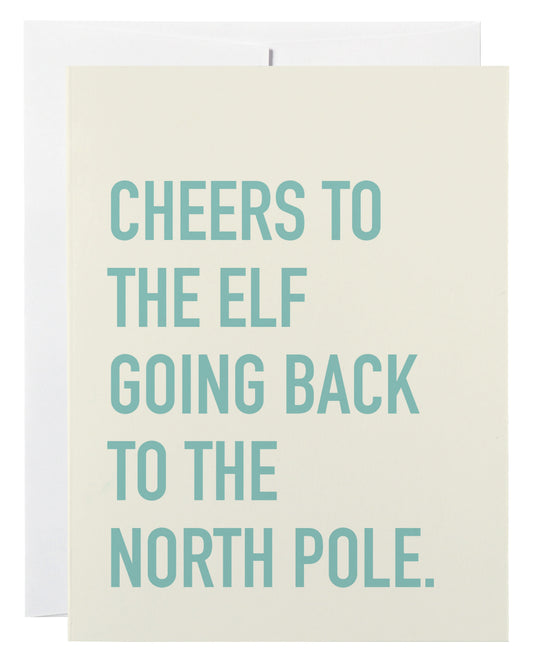 Cheers to the Elf Card