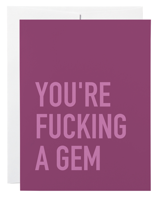 Fucking a Gem Card