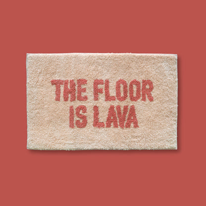 Floor is Lava Bath Mat