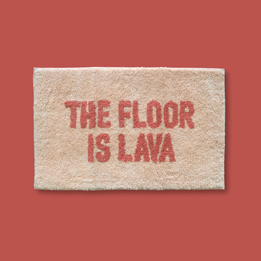 Floor is Lava Bath Mat