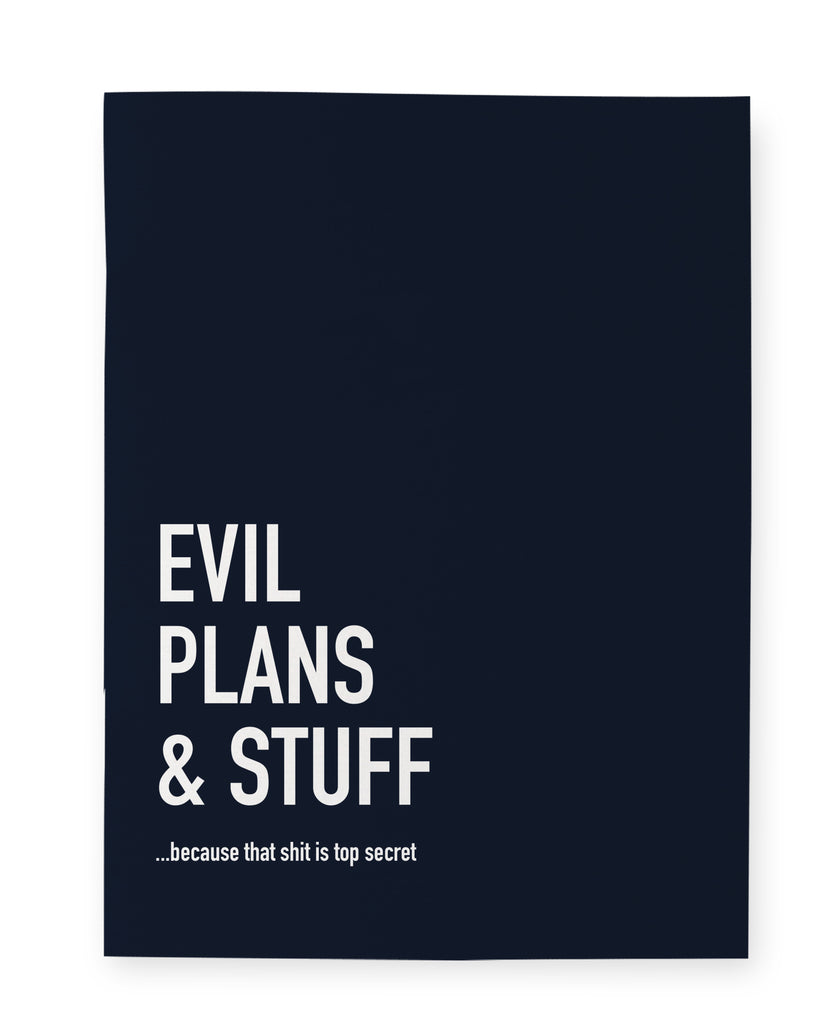 Evil Things Notebook