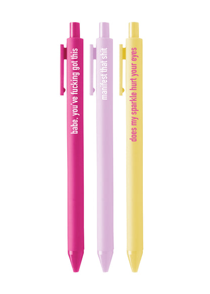 Optimistic Bitch Pens