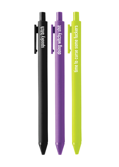 Spooky Bitch Pens