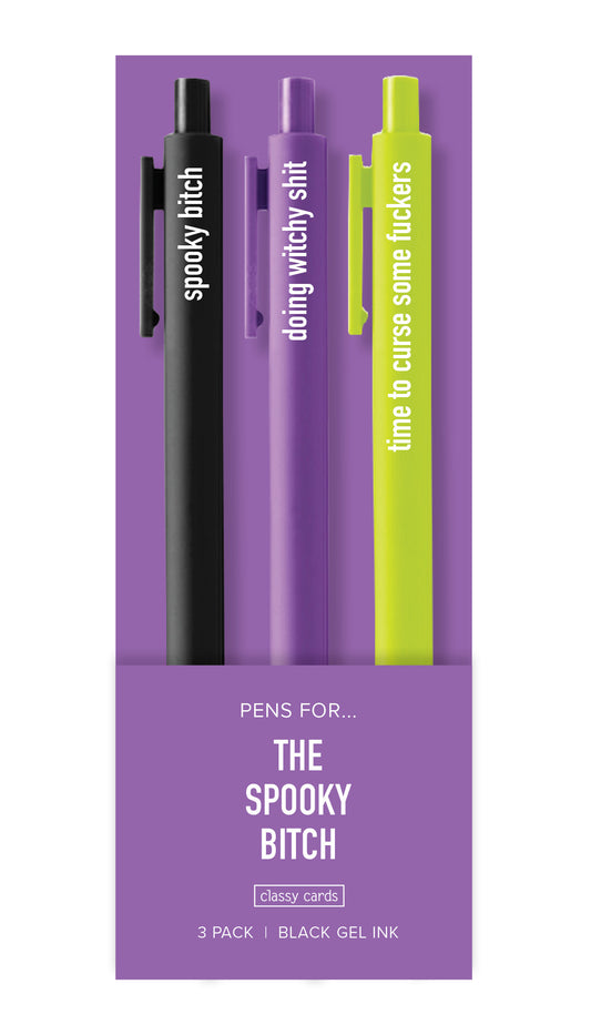 Spooky Bitch Pens