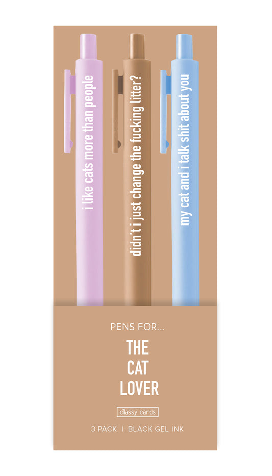 Cat Lover Pens