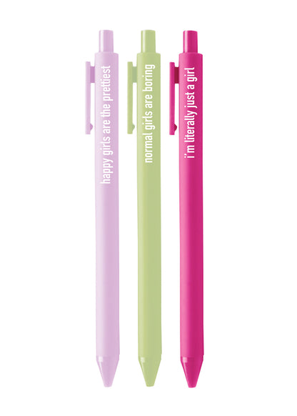 Girly Girl Pens