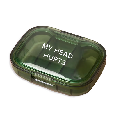My Head Hurts Pill Box