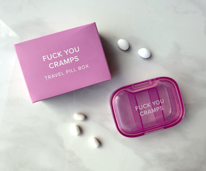 Fuck You Cramps Pill Box