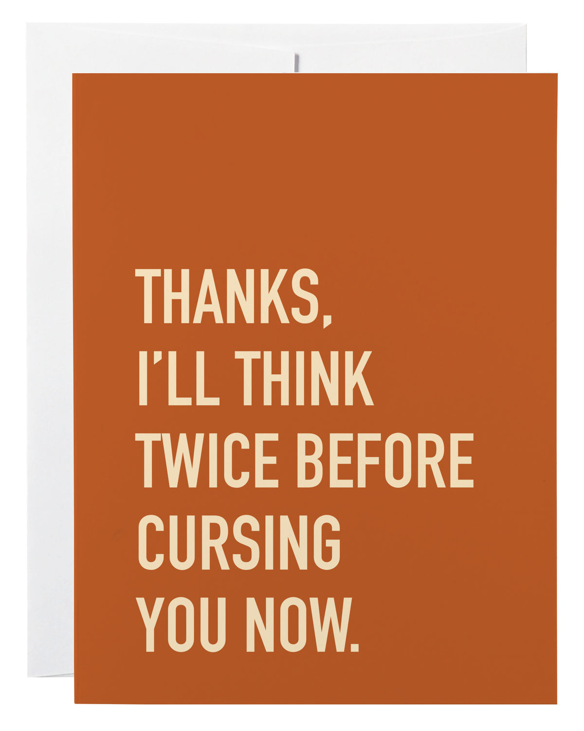 Think Twice Card