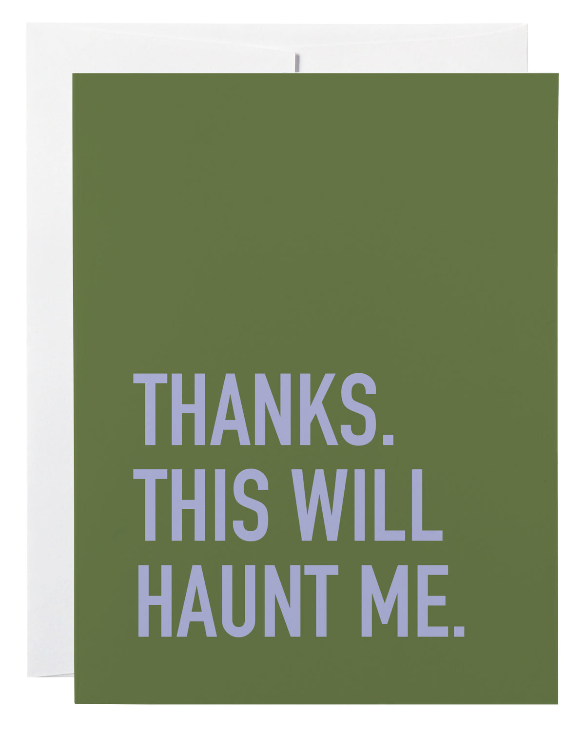 This Will Haunt Me Card