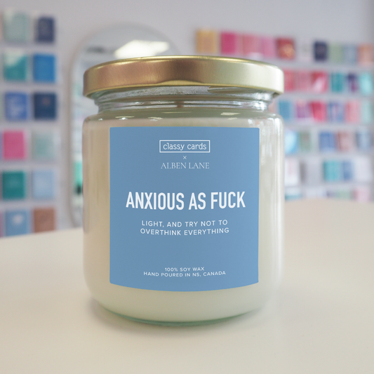 Anxious as Fuck Candle