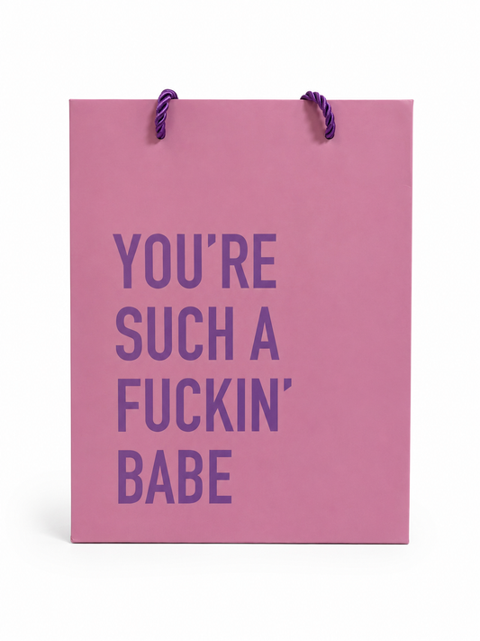 Fuckin' Babe Gift Bag - Medium