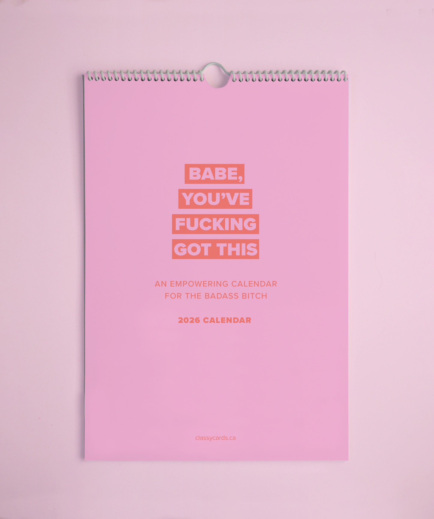 Babe You've Fucking Got This 2026 Calendar