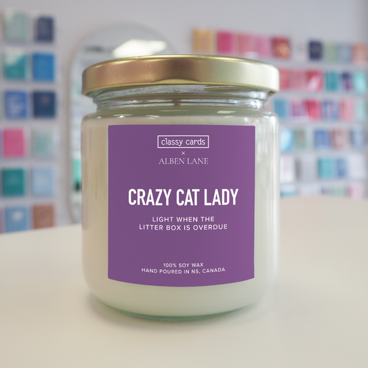 Cat Lady Candle