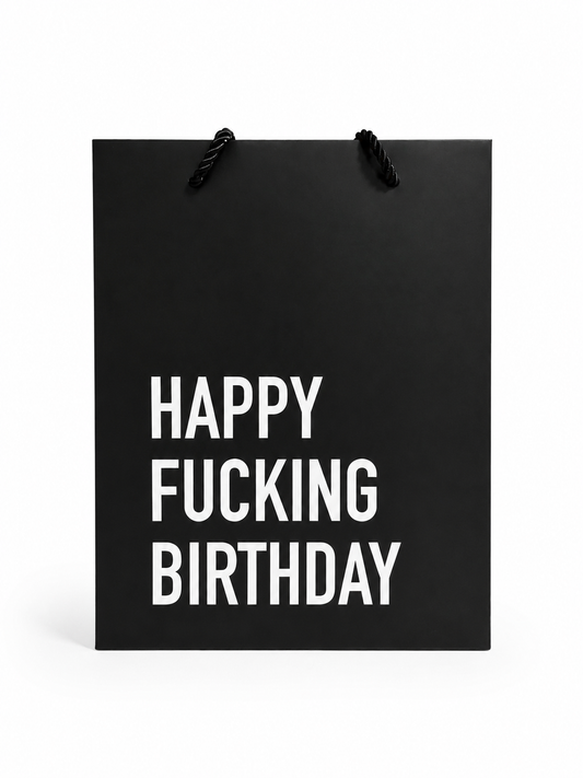 Happy Fucking Birthday Gift Bag - Medium