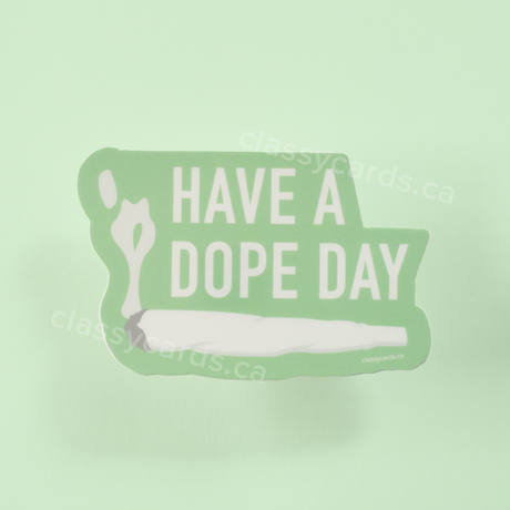 Dope Day Vinyl Sticker