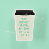 I Drink Coffee Vinyl Sticker
