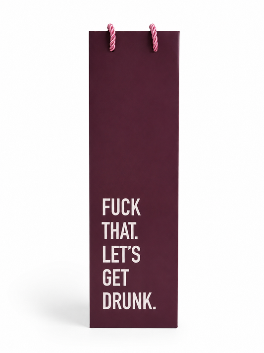 Get Drunk Gift Bag - Wine