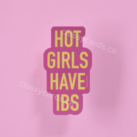 IBS Vinyl Sticker