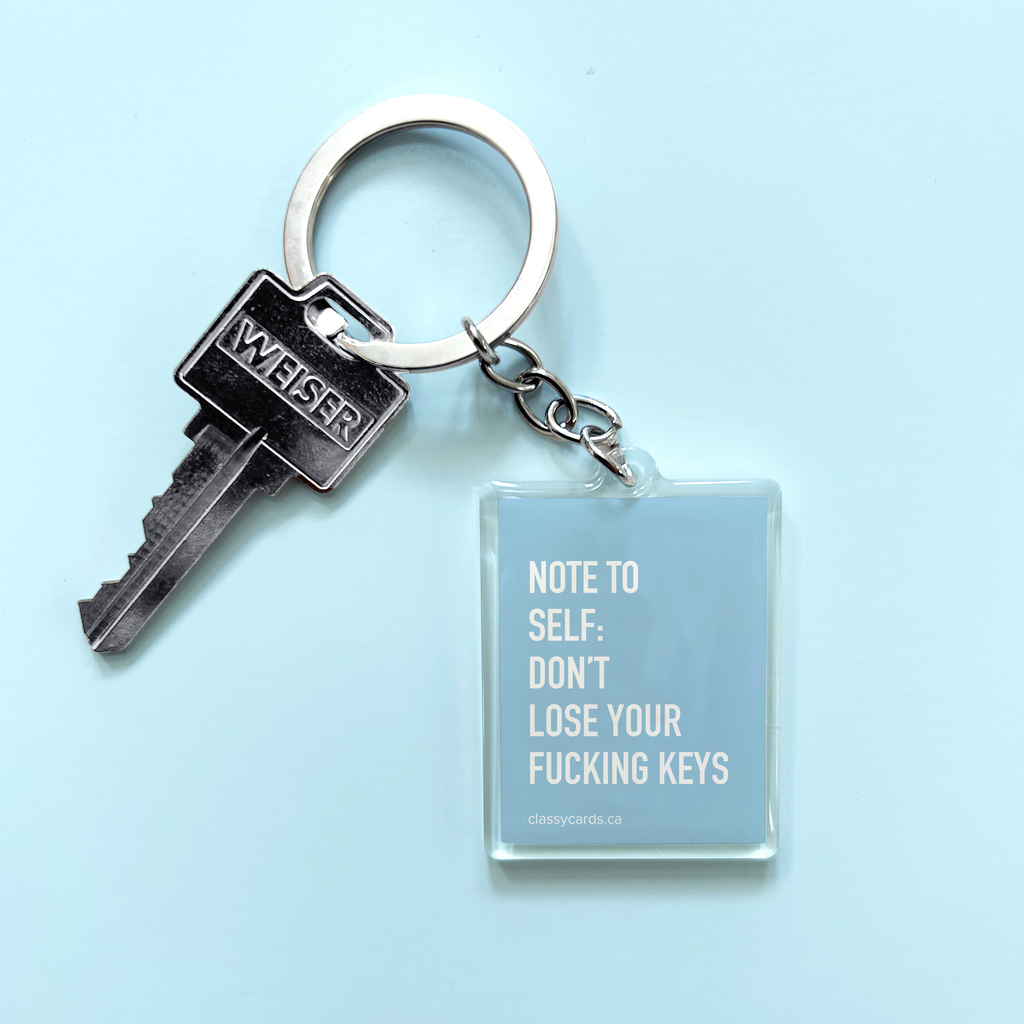 Lose Keys Keychain