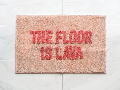Floor is Lava Bath Mat