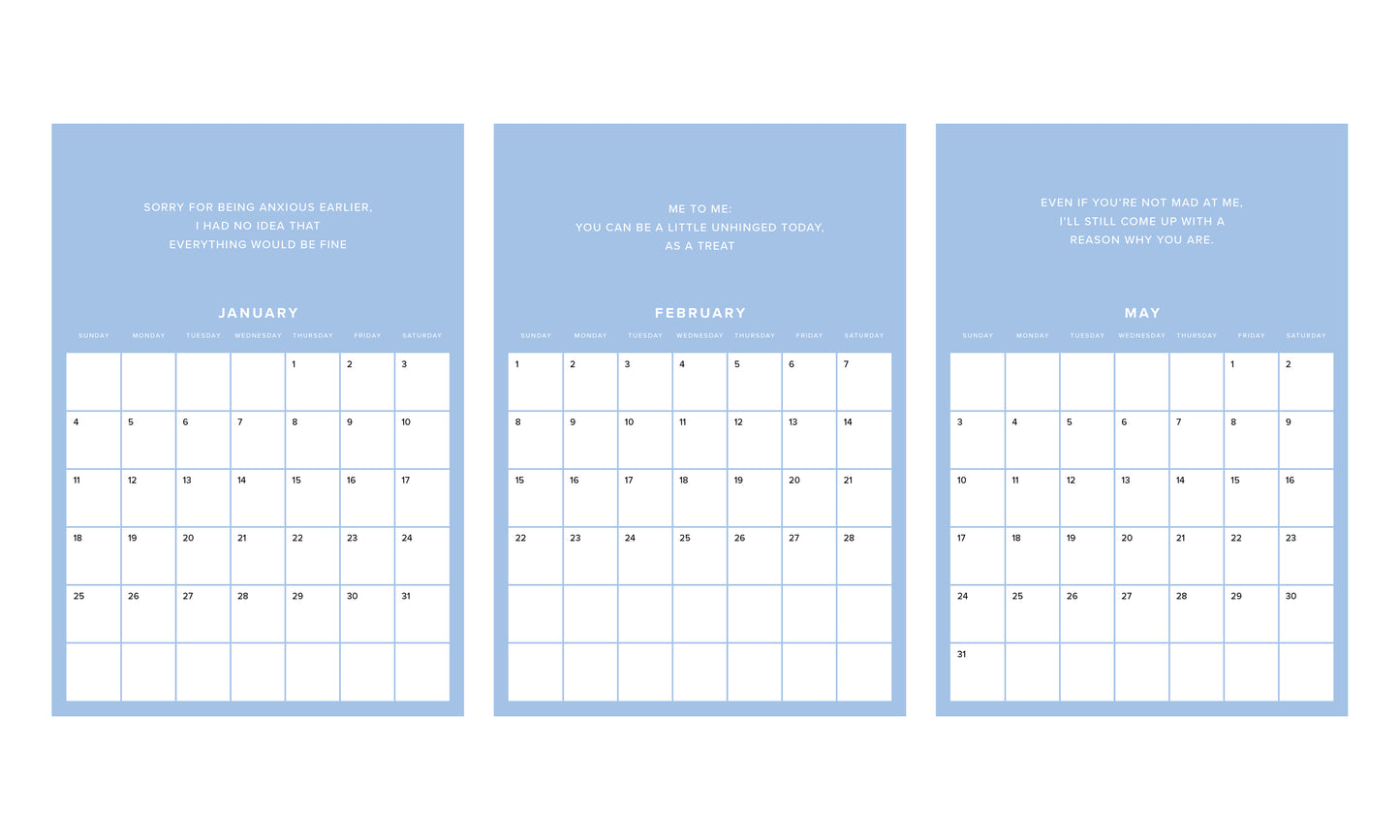 Mental Health is a Bitch 2026 Calendar