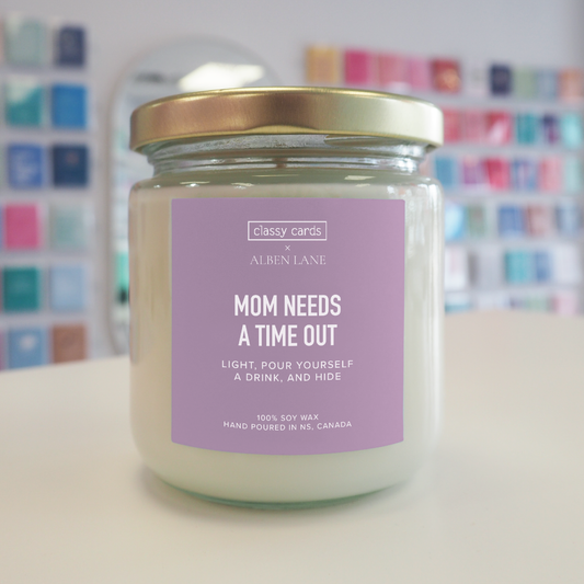 Mom Time Out Candle