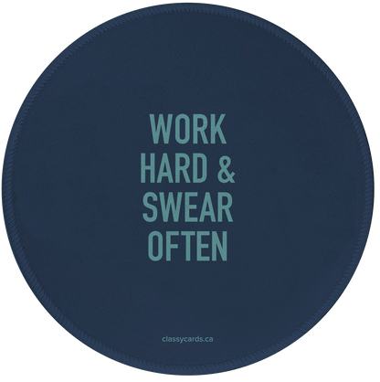 Work Hard Mousepad