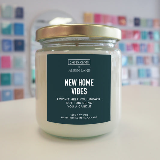 New Home Candle
