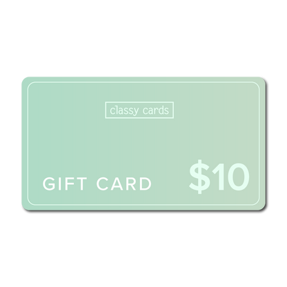 Classy Cards Gift Card