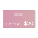 Classy Cards Gift Card