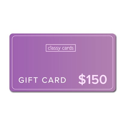 Classy Cards Gift Card