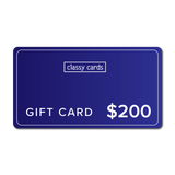 Classy Cards Gift Card
