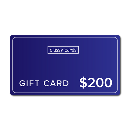 Classy Cards Gift Card