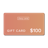 Classy Cards Gift Card
