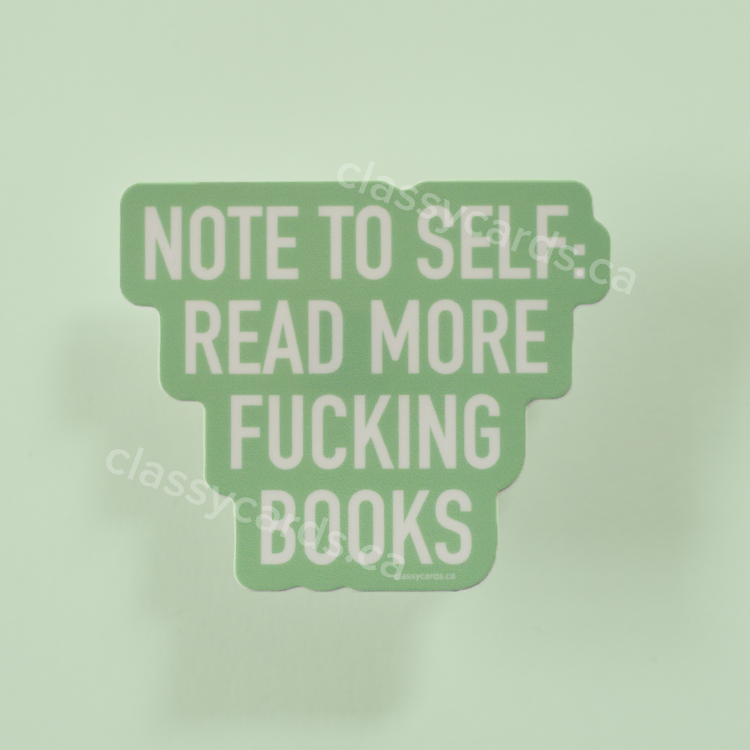 Read More Books Vinyl Sticker