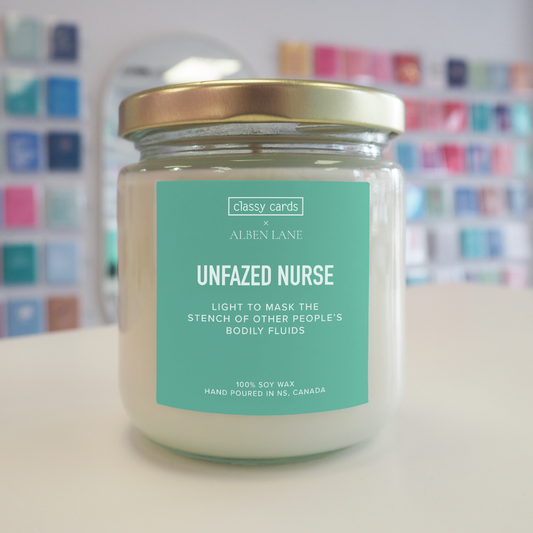 Unfazed Nurse Candle