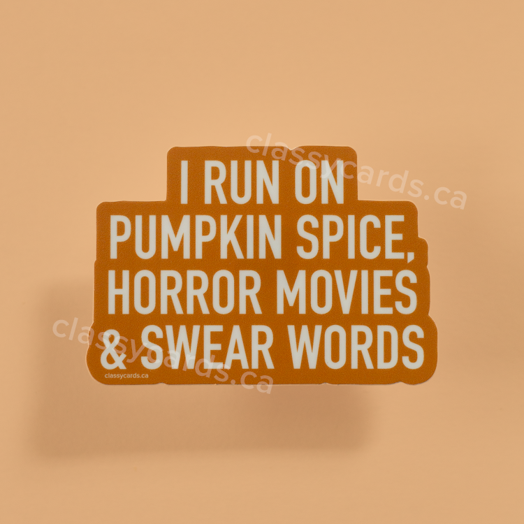 Pumpkin Spice Sticker