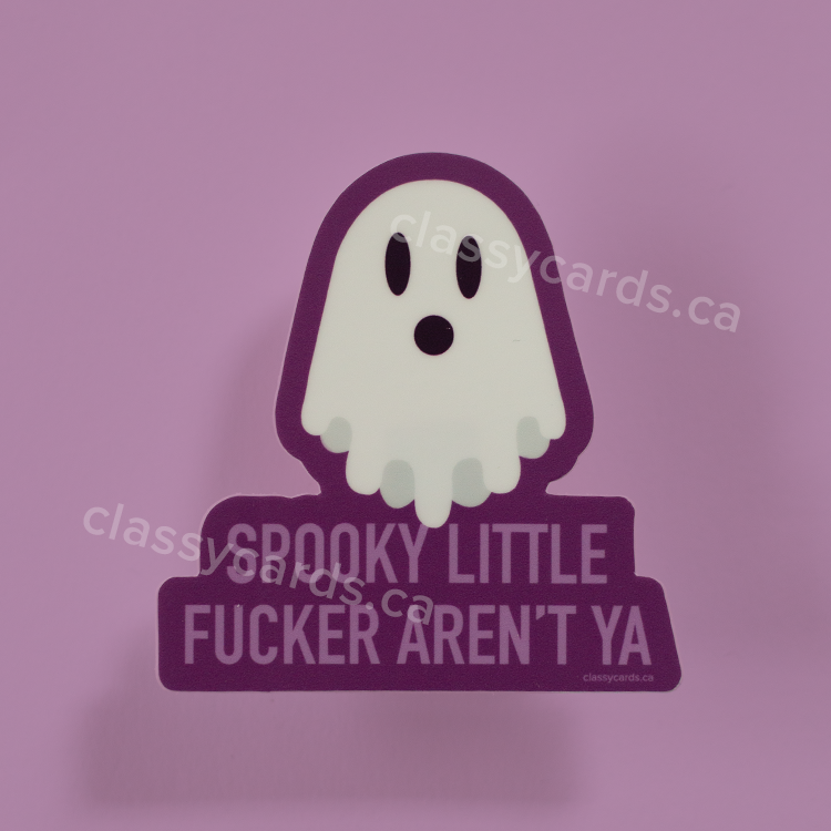 Spooky Little Fucker Sticker