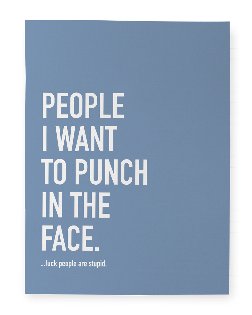 Punch People Notebook