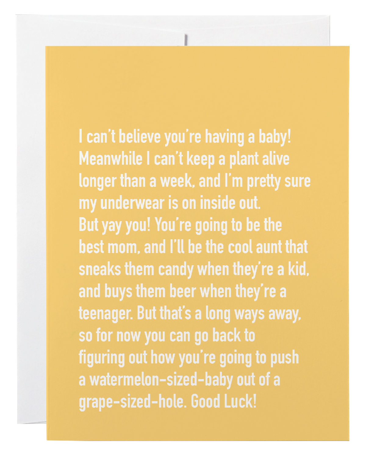 Chatty Cathy Baby Shower Card