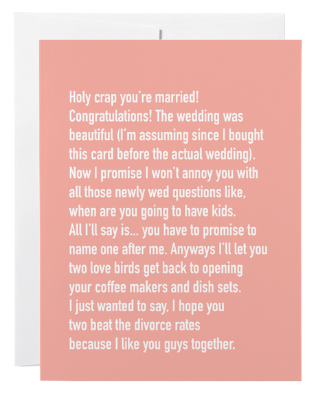 Wedding - Chatty Cathy Card