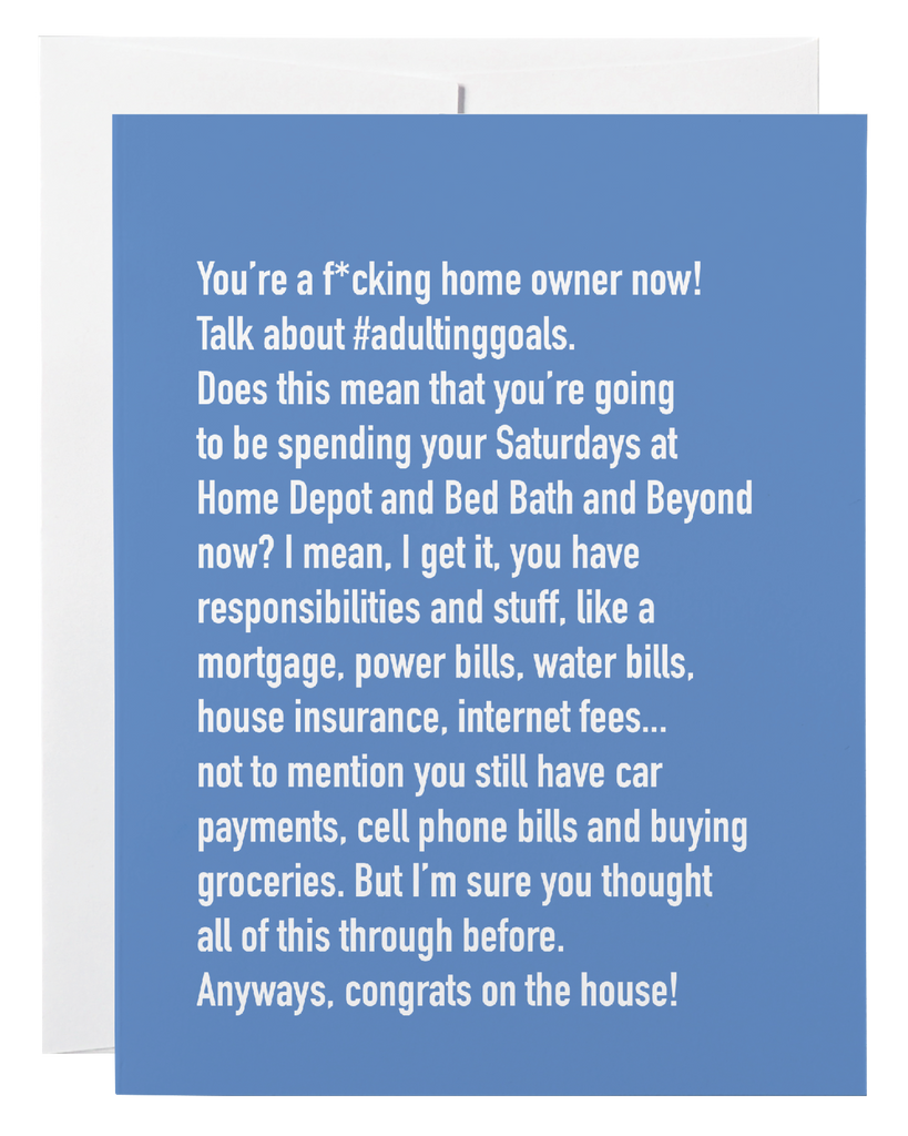 Home Owner - Chatty Cathy Card