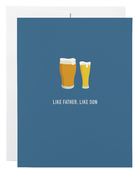 Like Father Like Son Card