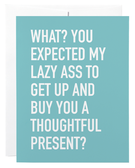 Lazy Ass - Gift Card