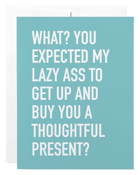 Lazy Ass - Gift Card
